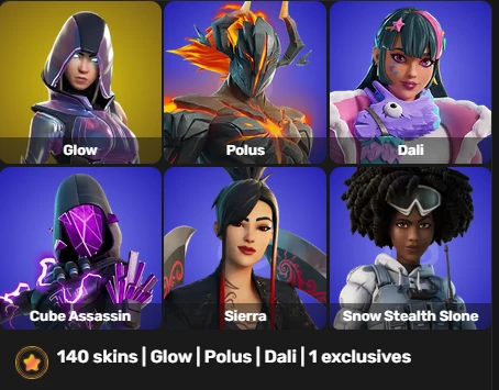 full acces GLOW ACCOUNT 135 SKINE